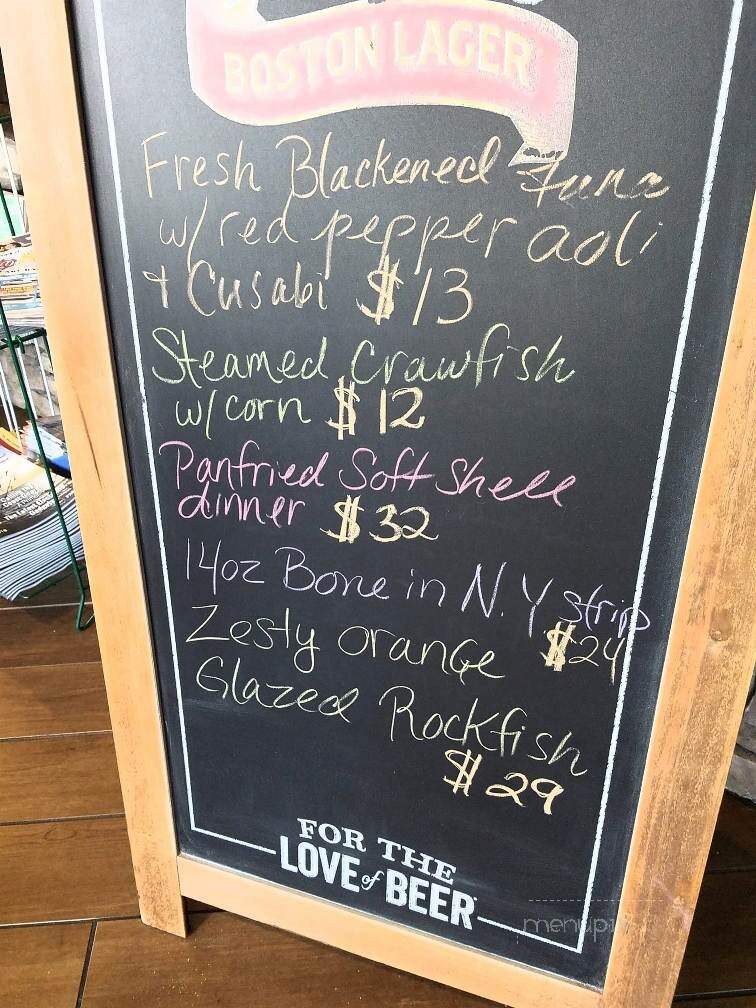 Stoney's Seafood House - Prince Frederick, MD menu_pic