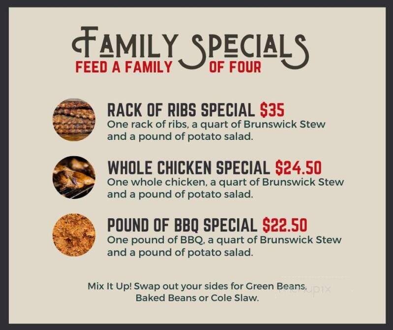 Ware's Restaurant - Swainsboro, GA menu_pic