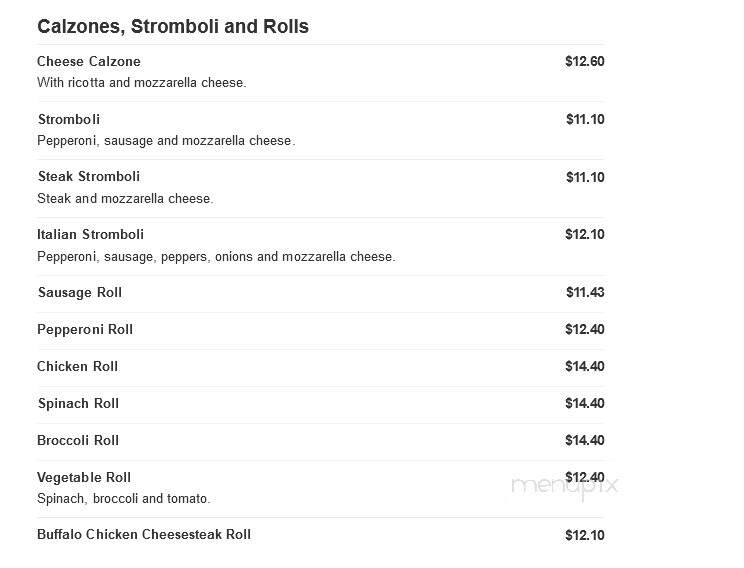 Dominic's Pizza & Restaurant - Lawrenceville, NJ menu_pic