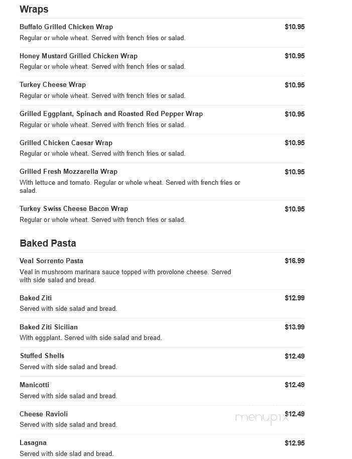 Dominic's Pizza & Restaurant - Lawrenceville, NJ menu_pic