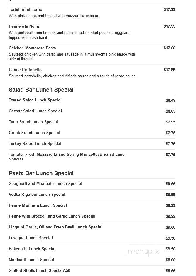 Dominic's Pizza & Restaurant - Lawrenceville, NJ menu_pic