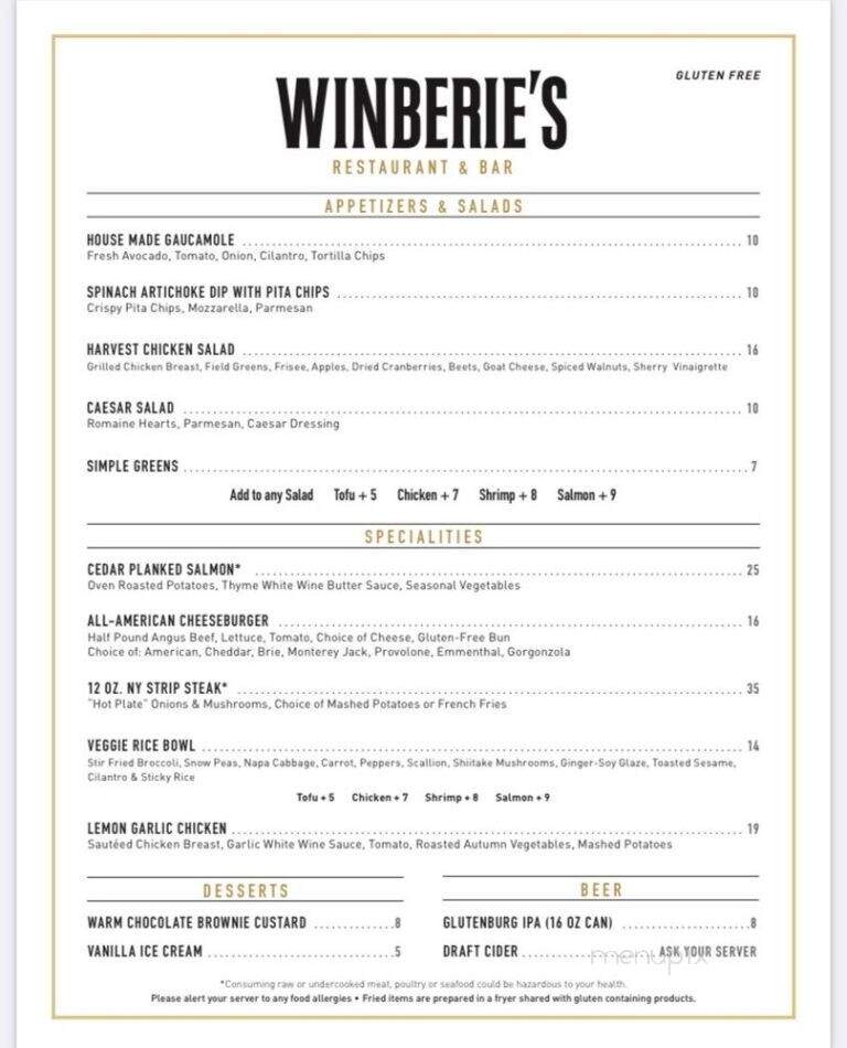 J B Winberie Restaurant & Bar - Princeton, NJ