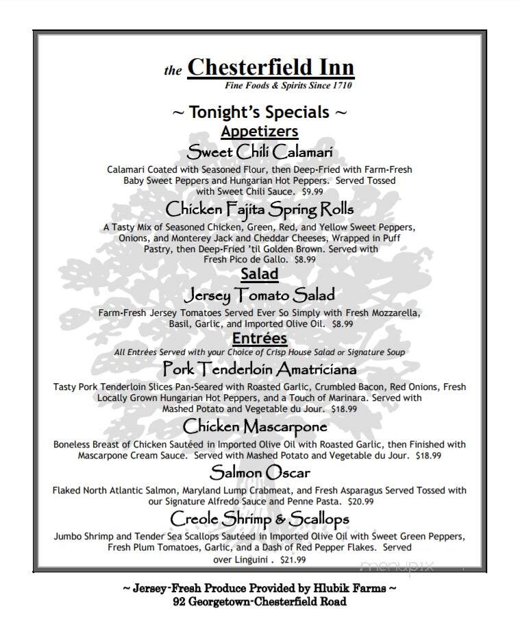 Chesterfield Inn - Chesterfield, NJ