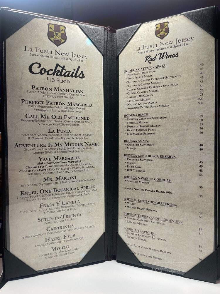 La Fusta Restaurant - North Bergen, NJ menu_pic