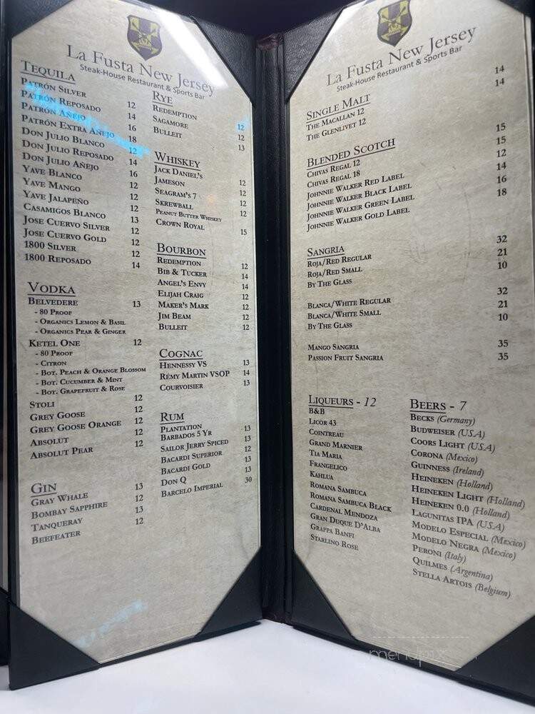 La Fusta Restaurant - North Bergen, NJ menu_pic