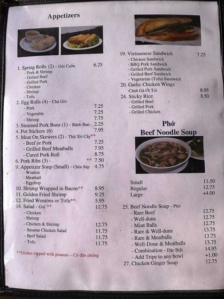 May Cafe - Albuquerque, NM menu_pic