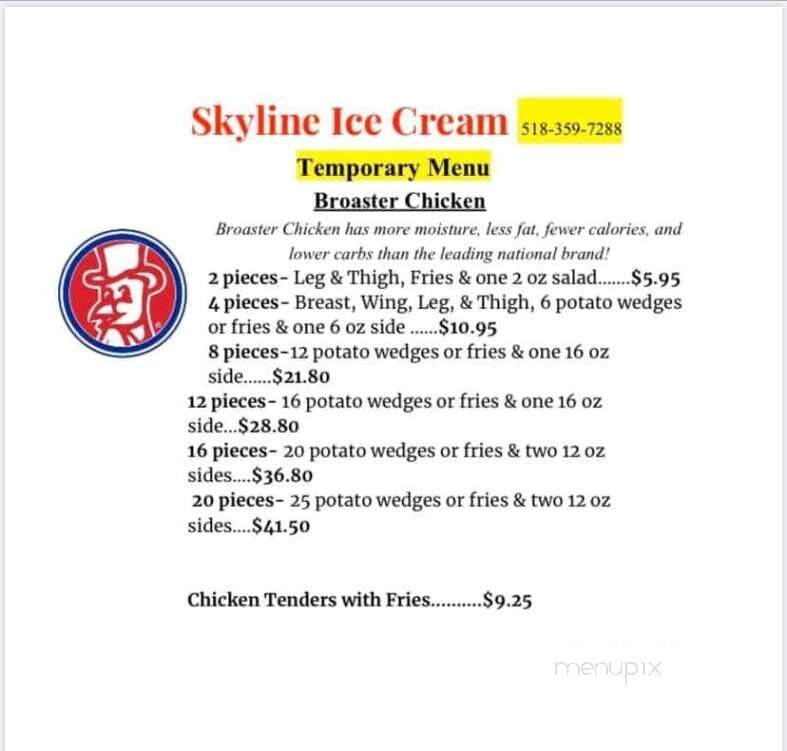 Skyline Ice Cream & Cottages - Tupper Lake, NY