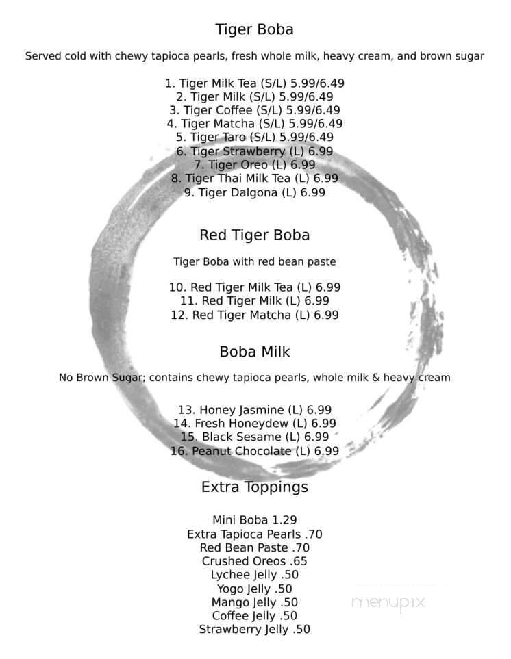 Hibachi Grill - Dunn, NC menu_pic