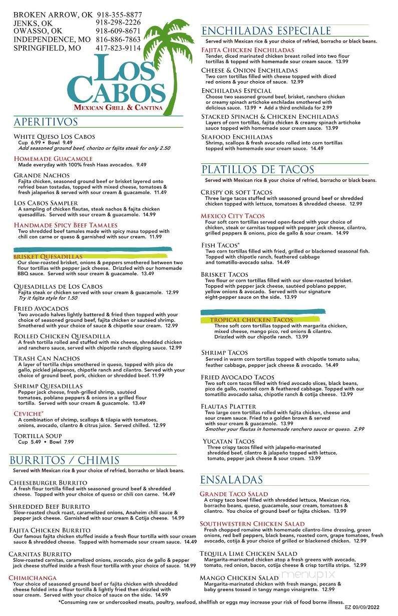 Los Cabos Mexican Grill - Jenks, OK