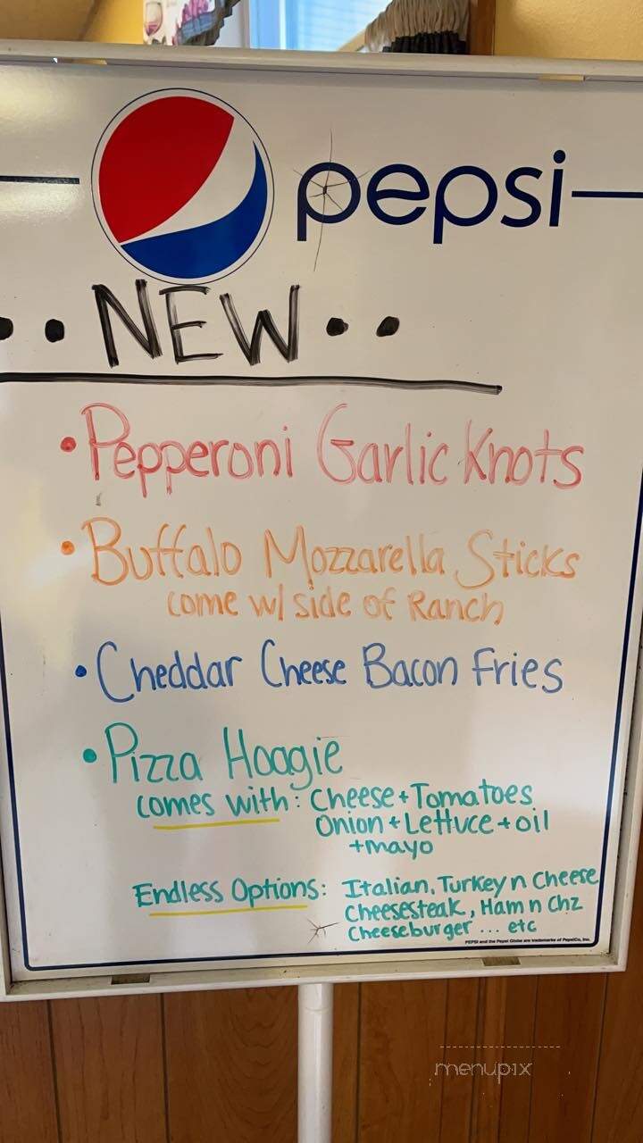 Original Italian Pizza - Turbotville, PA menu_pic