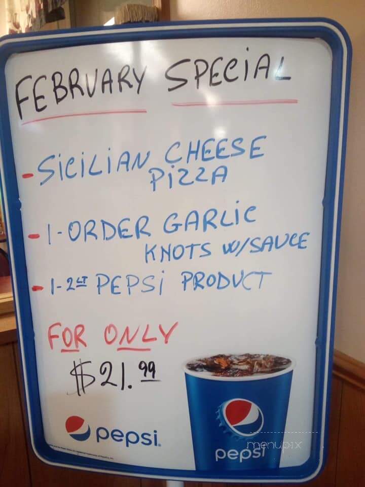 Original Italian Pizza - Turbotville, PA menu_pic