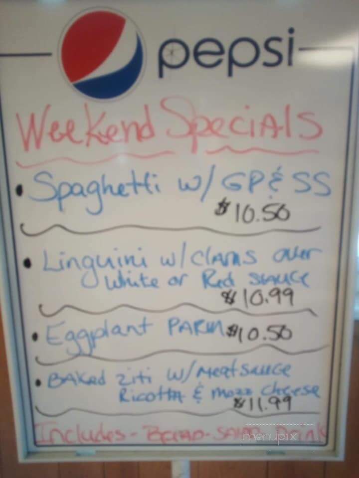 Original Italian Pizza - Turbotville, PA menu_pic