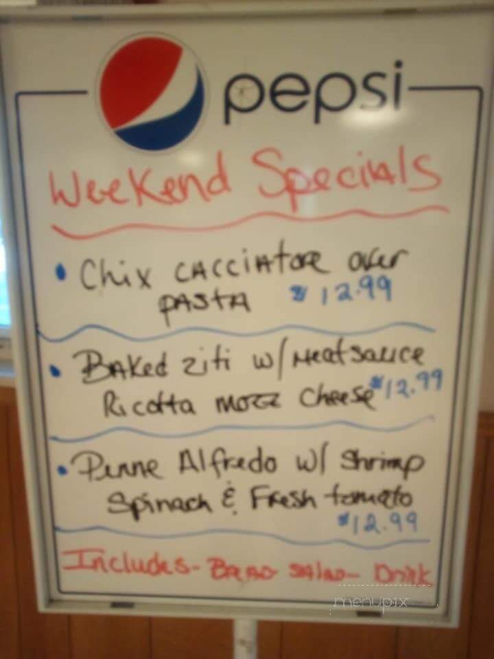 Original Italian Pizza - Turbotville, PA menu_pic