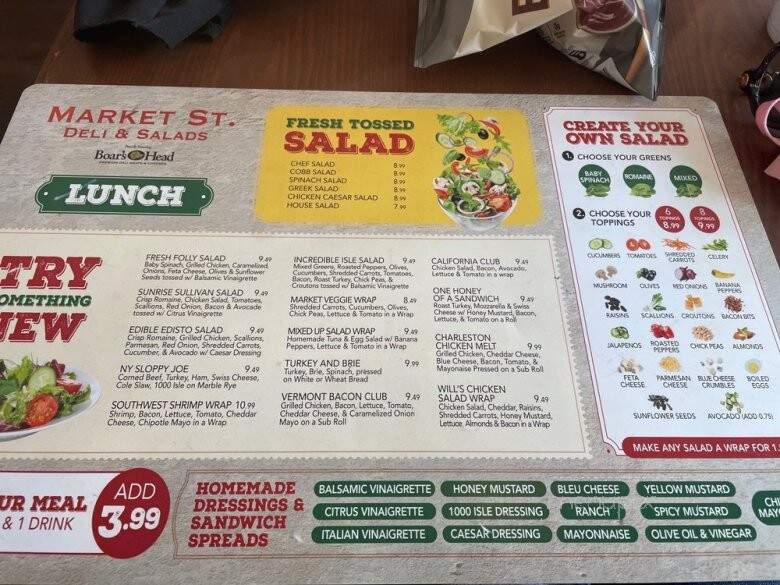 Market Street Deli & Salads - Charleston, SC
