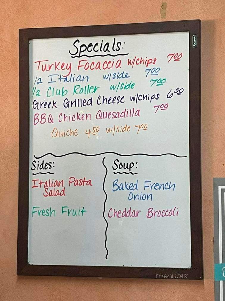 Deli Bean - Reedsburg, WI menu_pic