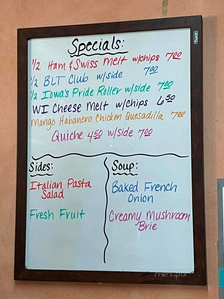 Deli Bean - Reedsburg, WI menu_pic