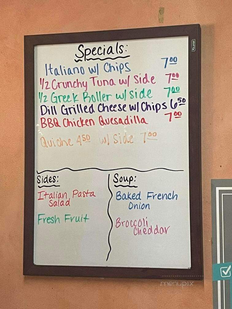 Deli Bean - Reedsburg, WI menu_pic