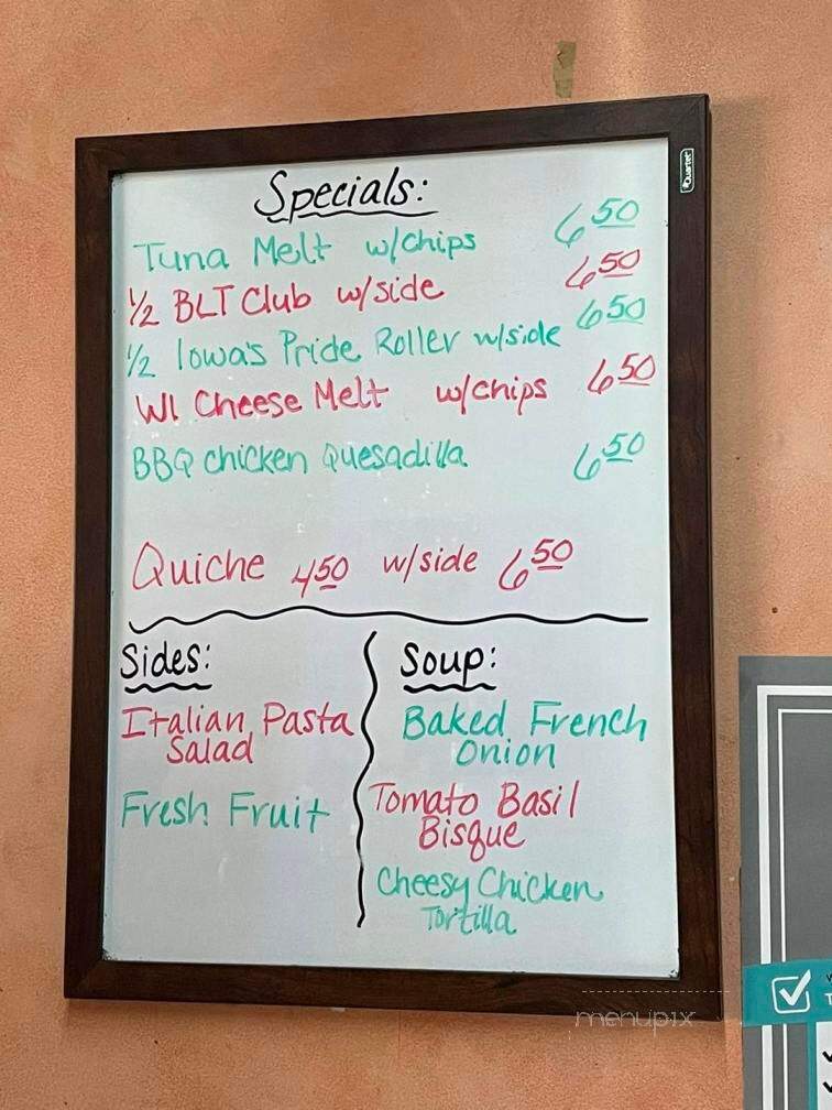 Deli Bean - Reedsburg, WI menu_pic