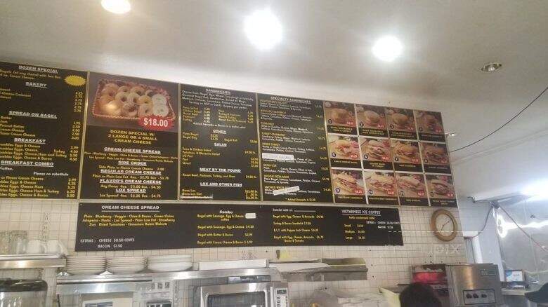 Main St Bagel - San Leandro, CA menu_pic