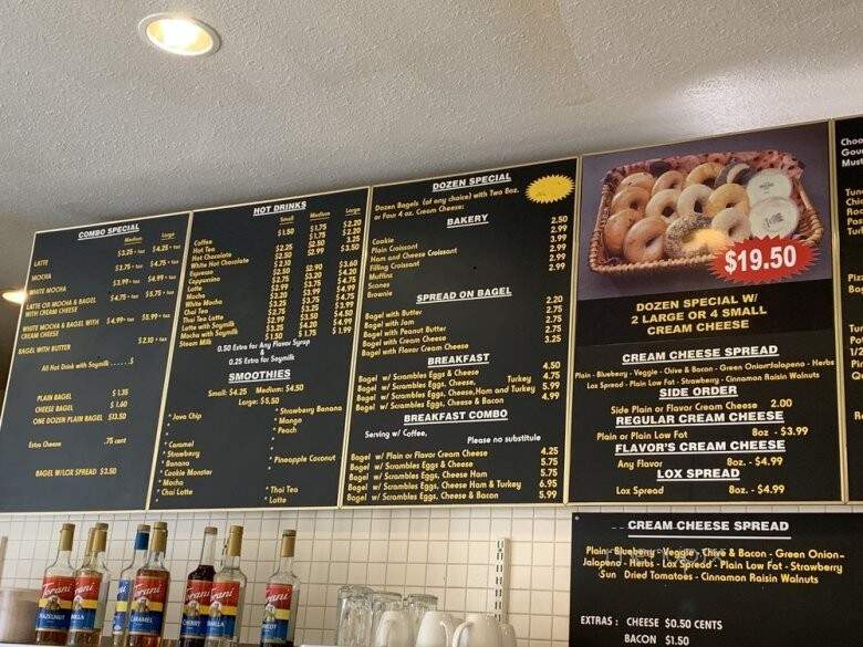 Main St Bagel - San Leandro, CA menu_pic