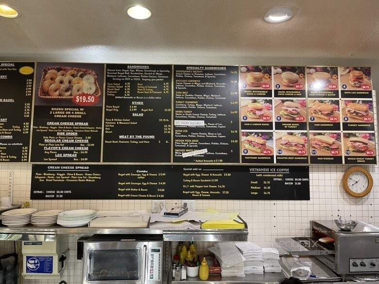 Main St Bagel - San Leandro, CA menu_pic