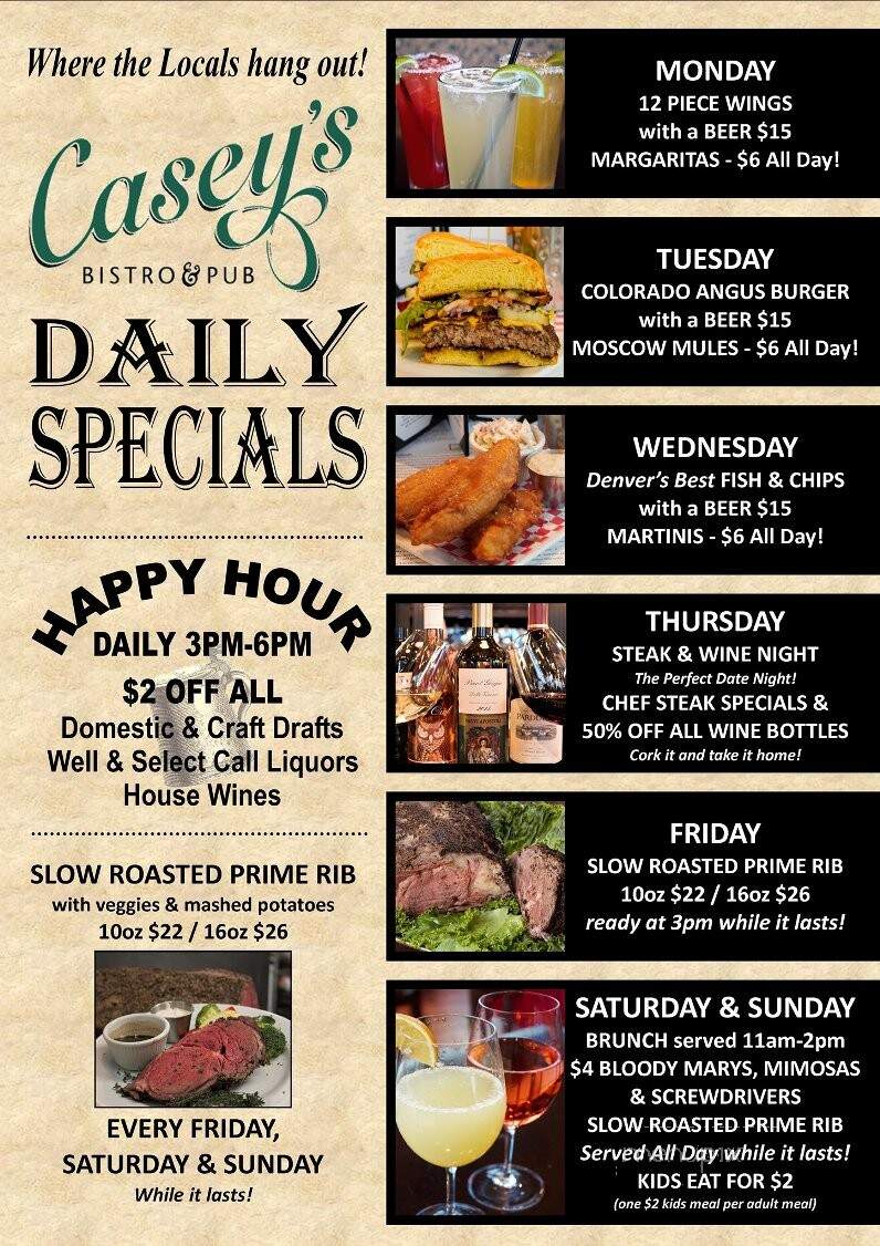 Casey's Bistro & Pub - Denver, CO