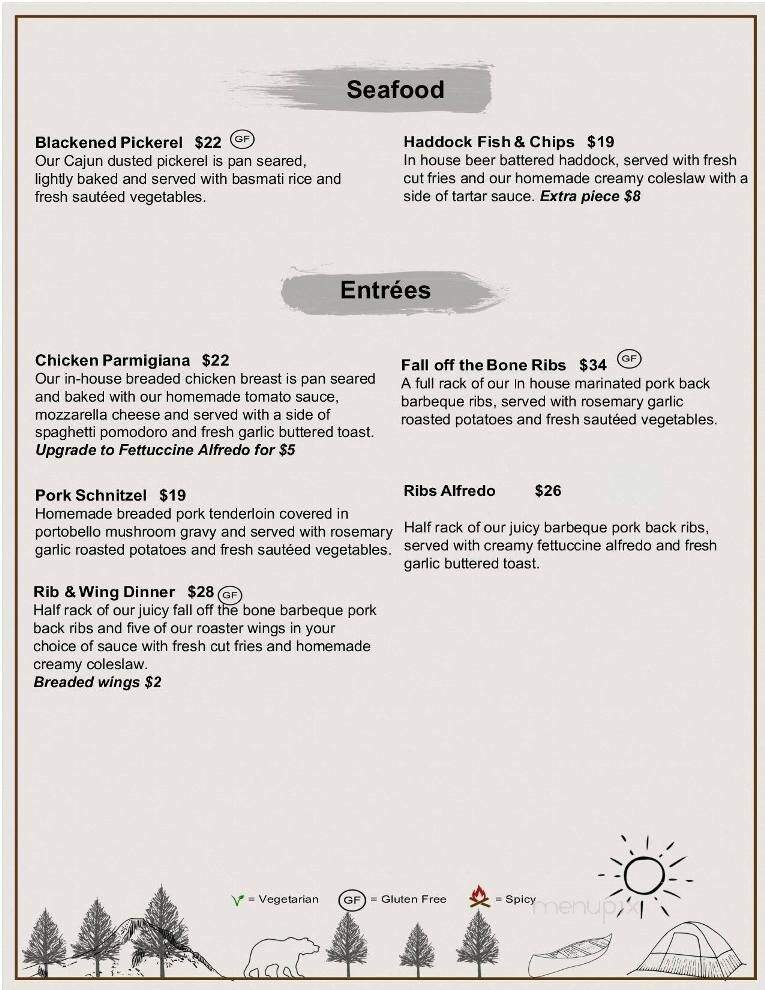 Lake Country Grill - Orillia, ON menu_pic