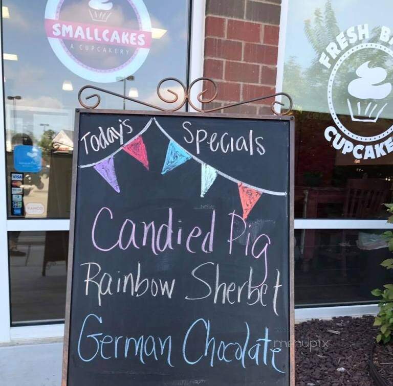 Smallcakes - Newport News, VA menu_pic