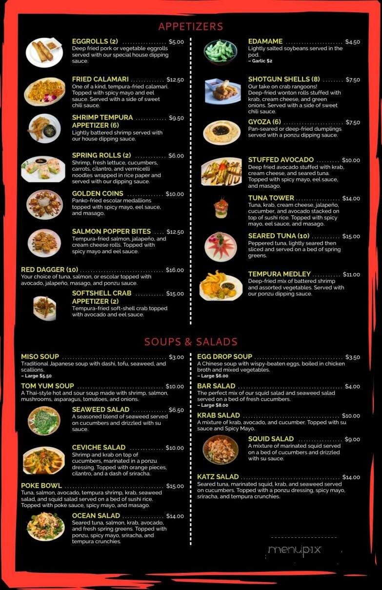 Oyshi Sushi By Sith - Portland, TX menu_pic