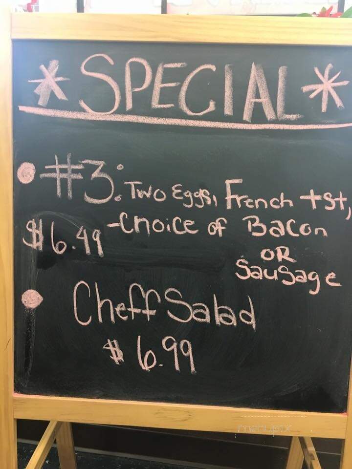Grandma's Diner - Wake Forest, NC menu_pic