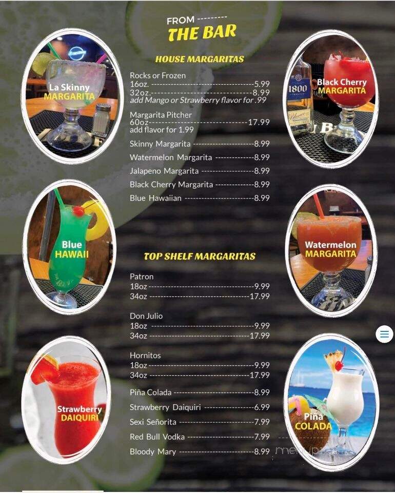Los Tres Hermanos - Collinsville, OK menu_pic