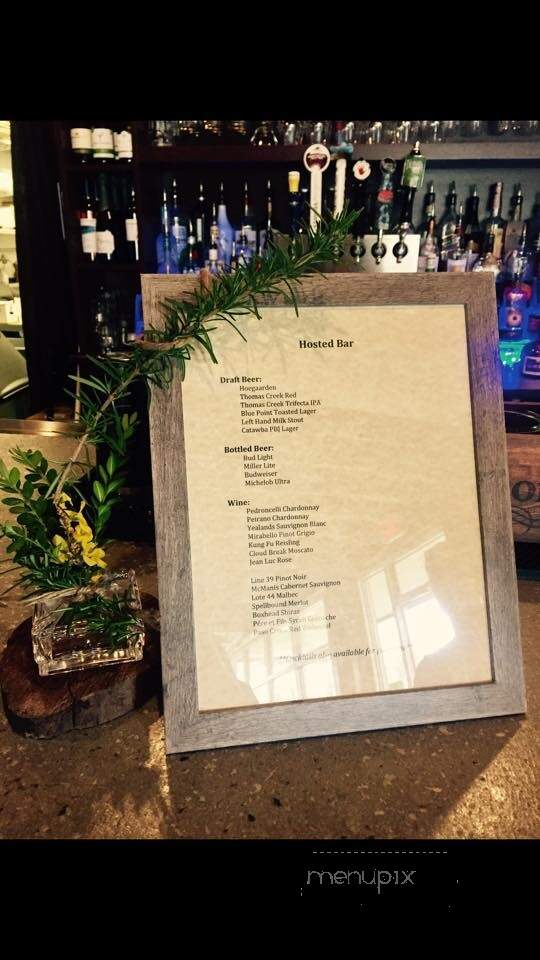 The 05 - Greenville, SC menu_pic