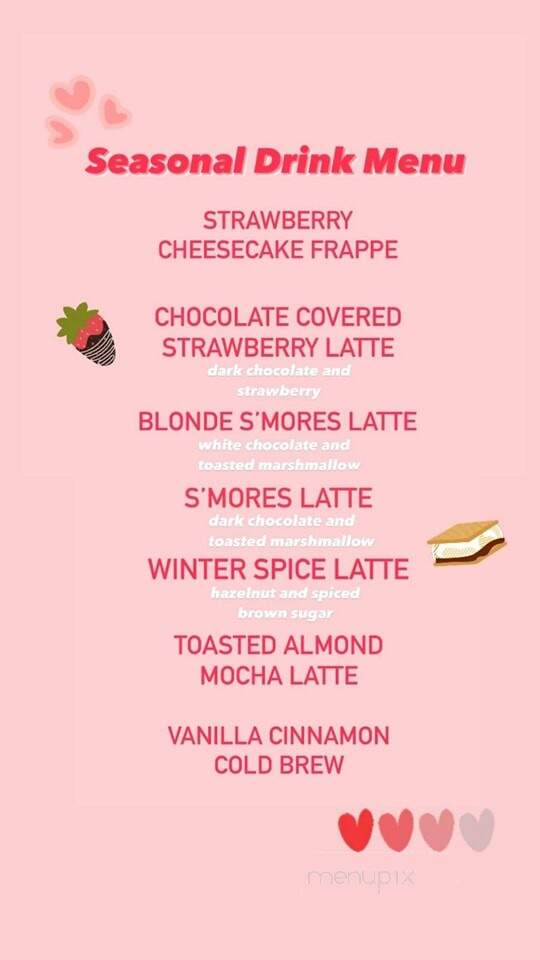 The Grind Coffee Shop - Chickamauga, GA menu_pic