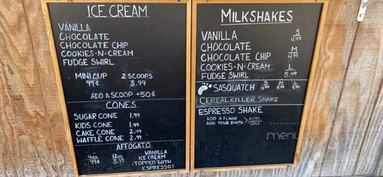 The Grind Coffee Shop - Chickamauga, GA menu_pic