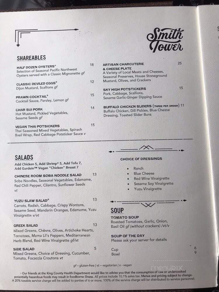 Smith Tower Temperance Cafe & Bar - Seattle, WA