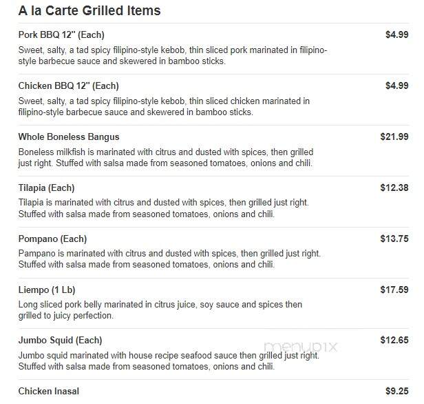 PhilHouse - Pittsburg, CA menu_pic