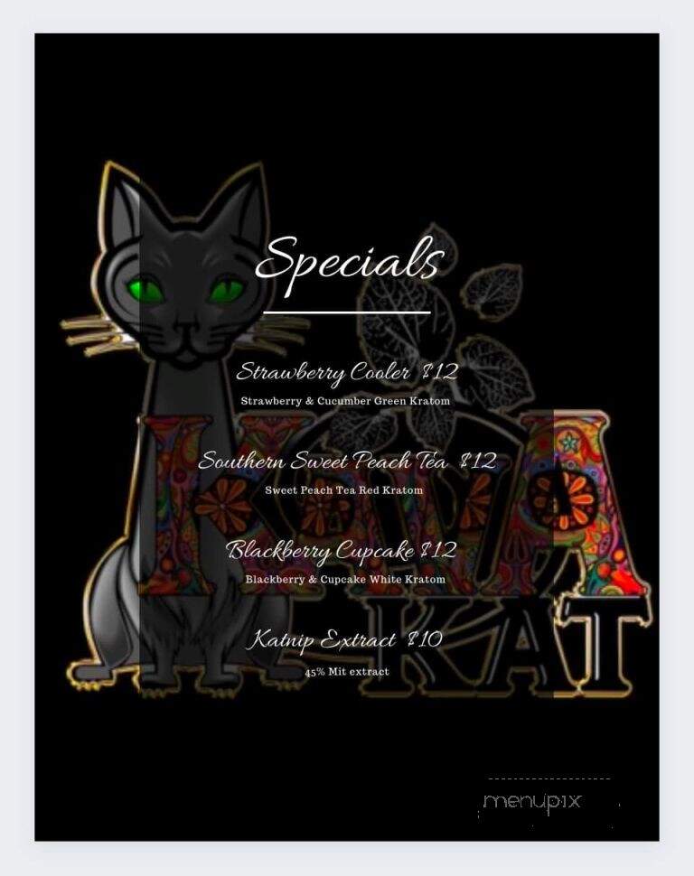 Kava Kat - Port St. Lucie, FL menu_pic