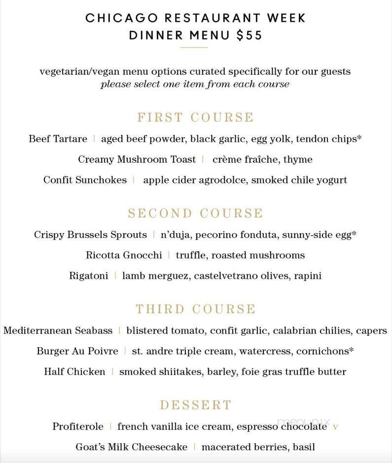 Ella Elli - Chicago, IL menu_pic