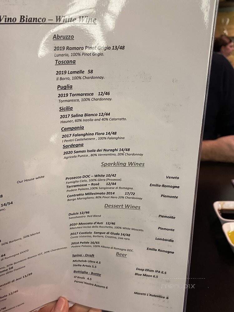 Loveria Caffe - Colleyville, TX menu_pic
