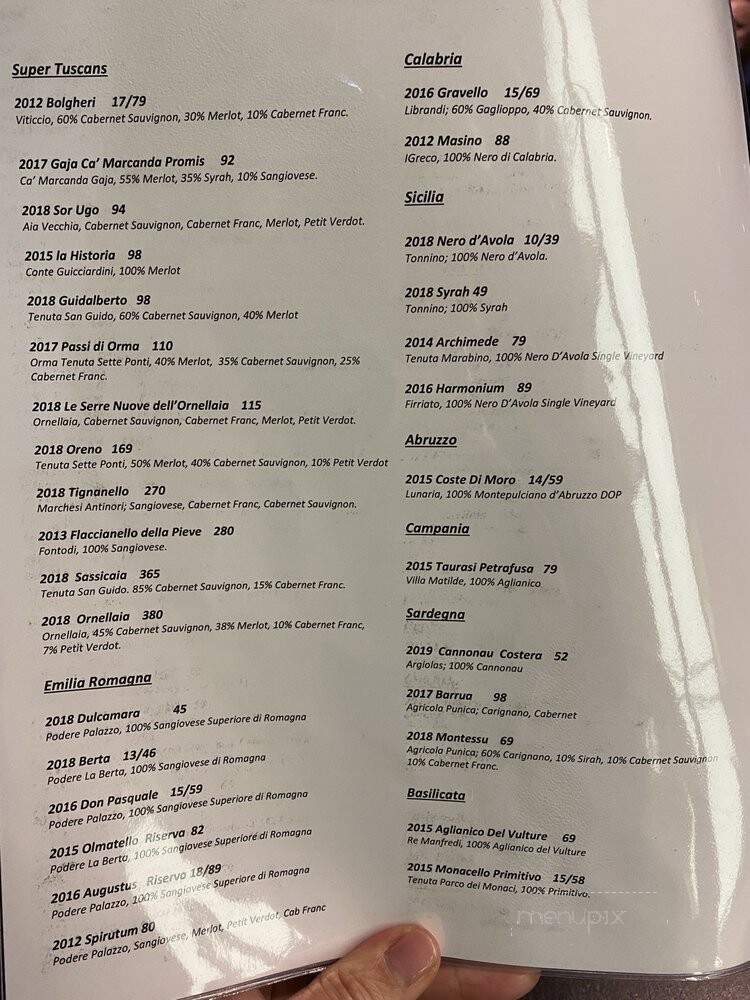Loveria Caffe - Colleyville, TX menu_pic