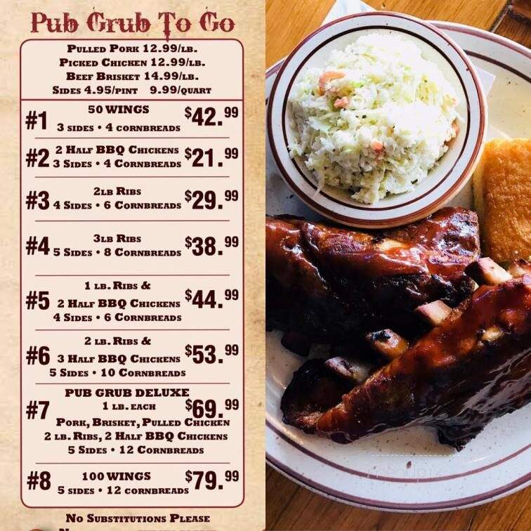 Northside Pit & Pub - Ocean City, MD menu_pic