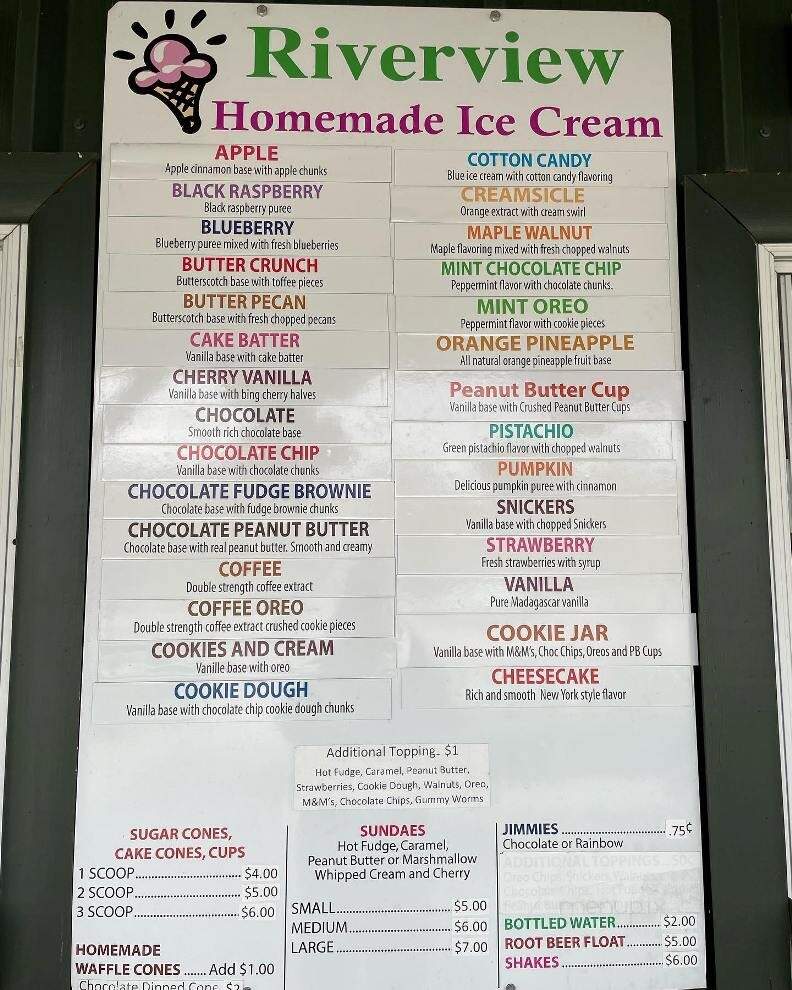 Riverview Ice Cream - Putnam, CT