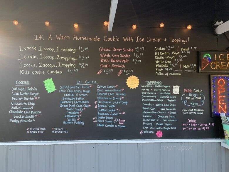 Byoc Build Your Own Cookie - Ocean City, MD menu_pic