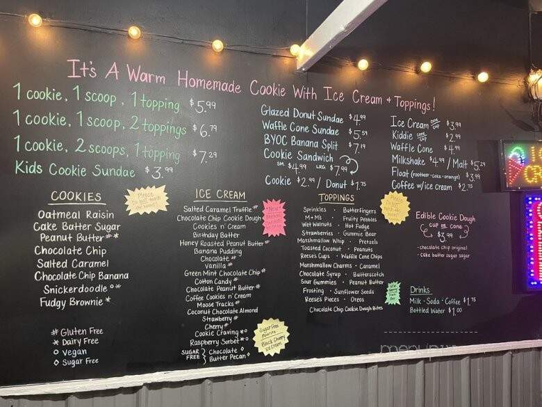 Byoc Build Your Own Cookie - Ocean City, MD menu_pic