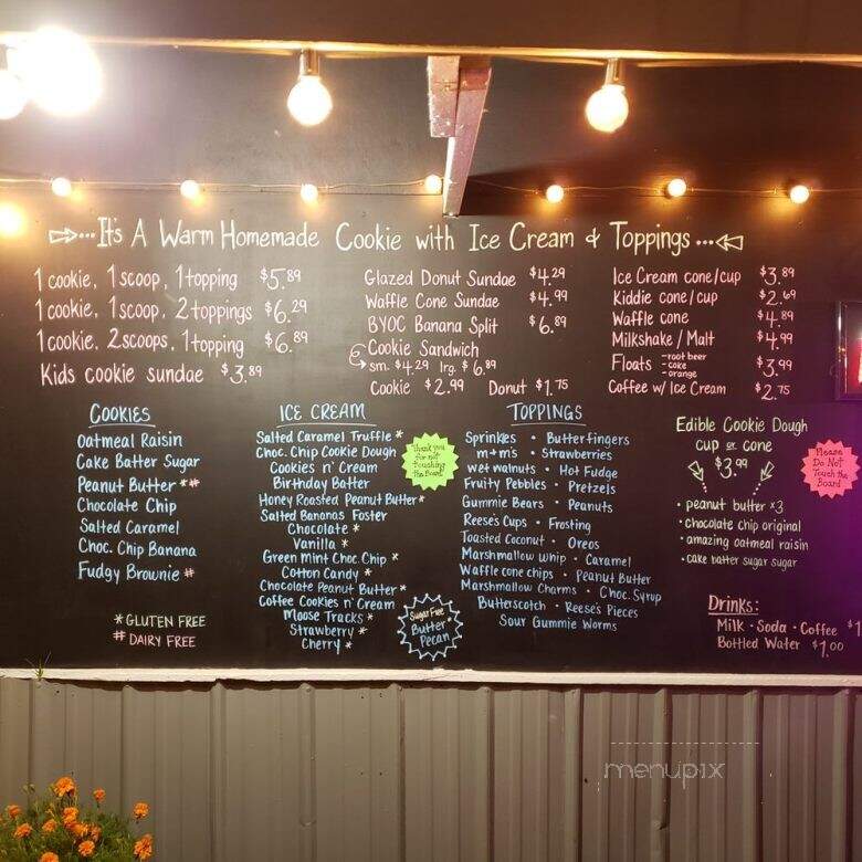 Byoc Build Your Own Cookie - Ocean City, MD menu_pic