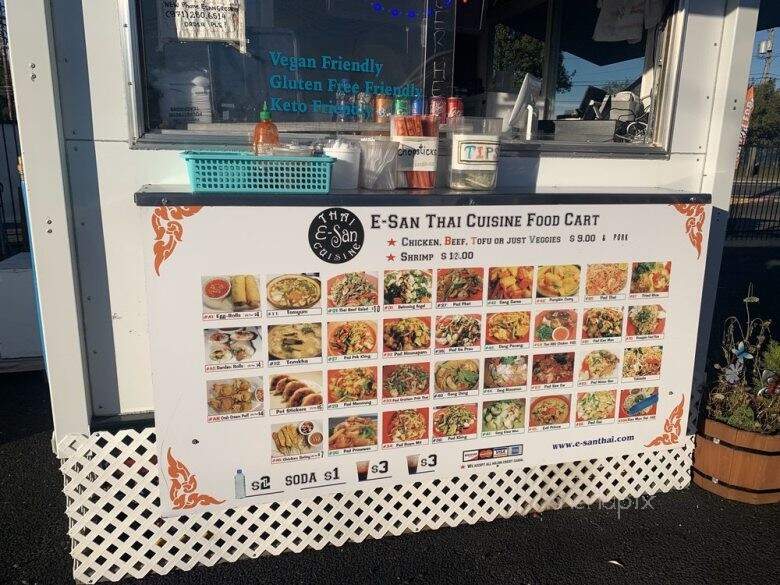 E-San Thai Cuisine - Gresham, OR menu_pic