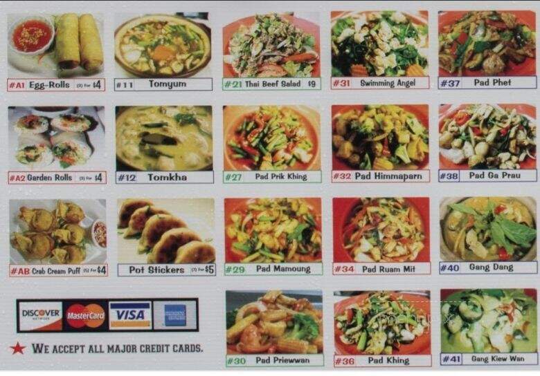 E-San Thai Cuisine - Gresham, OR menu_pic