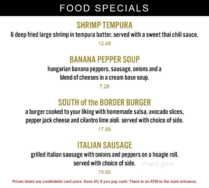 Brownie's Sports Bar and Tavern - North Tonawanda, NY menu_pic