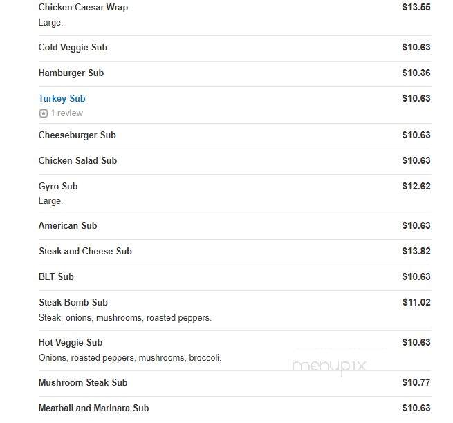 Flo's Pizza - Brockton, MA menu_pic
