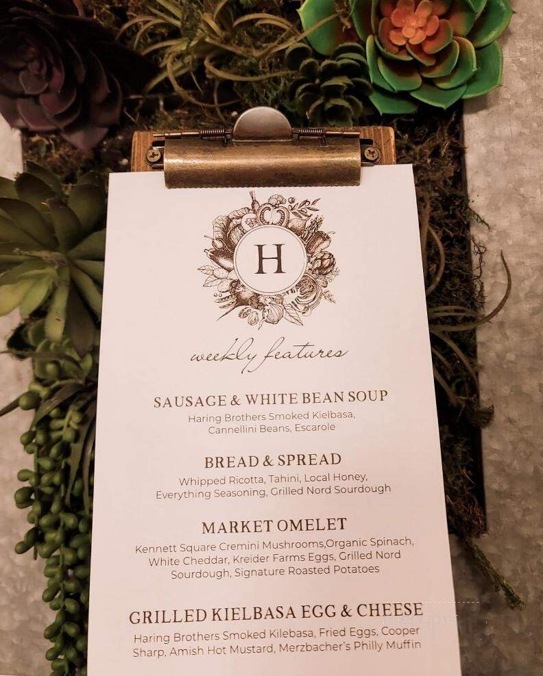 Heirloom Doylestown - Doylestown, PA menu_pic